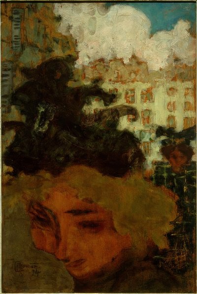 De voorbijganger door Pierre Bonnard
